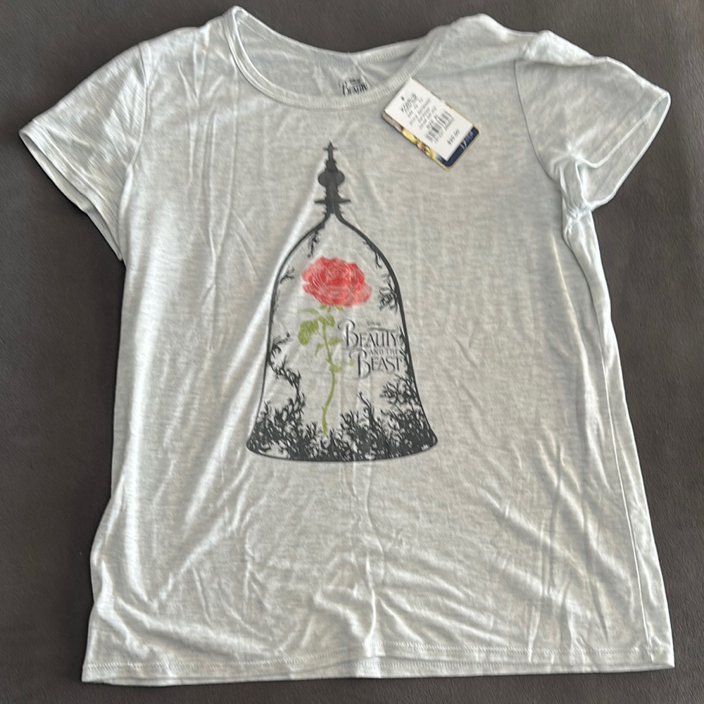 Disney Gray Graphic Short Sleeve T-Shirt